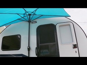 Umbrella Awning on the Bushwhacker Plus