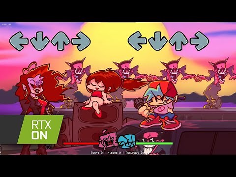 Friday Night Funkin' Week 4 RTX ON! (FNF Mod Showcase) Friday Night Vibin' UPDATED