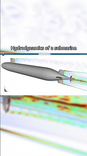 Hydrodynamics of a Submarine