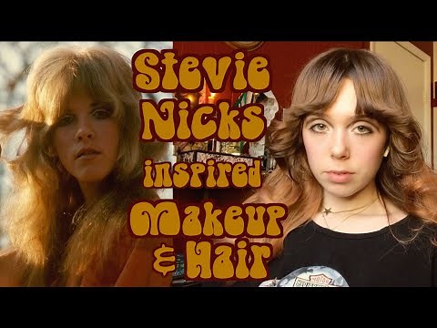 Stevie Nicks Makeup & Hair Tutorial