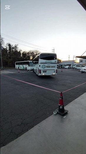5倍速🚍 観光バスで“たこつぼ訓練”やってみた！ #観光バス #貸切バス #たこつぼ訓練