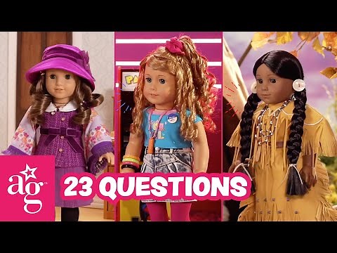 Get to Know Courtney, Josefina, Kaya & Rebecca | ‪@AmericanGirl‬