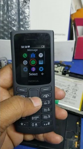Nokia 105 4G 2021 speech of talk back turn off