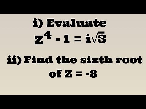 How to find the Nth root of a complex number. #complexnumbers #jonahemmanuel