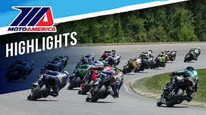Brainerd International Raceway is a tough track to tame, but MotoAmerica's middleweight maulers took it to the Minnesota track and showed their speed and talent. Watch these highlights from Supersport race one. #motorcycle #racing | MotoAmerica