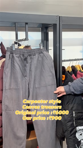 Brand Clearance Depot Sopore on Instagram: "Carpenter style trousers and pants available at BCD Sopore #sopore #newarrivals #baramulla #fashionoutlet #kashmir"
