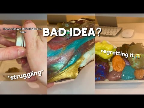 Mixing ALL my old putties together… 😬