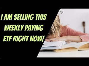 I am Selling This High Yield Weekly Paying ETF for an Ether ETF