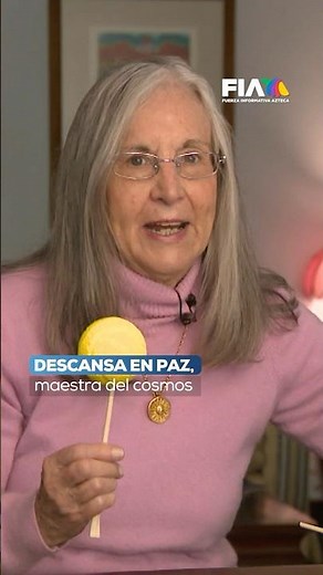 Fallece Julieta Fierro, científica, astrónoma y pionera en la divulgación de la ciencia en México