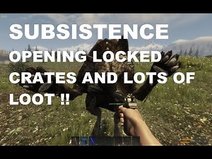 Subsistence locked crates