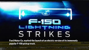 Ford launches electric F-150 Lightning pickup