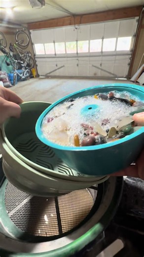 Stage Four of Rock Tumbling Process