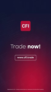 It's easy to apply for a secure trading account, visit CFI to get started. | CFI Group English