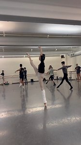 Turning into the new year here at #ABT! Class is back in session and we are in the studios preparing LIKE WATER FOR CHOCOLATE, GISELLE, ROMEO & JULIET, and SWAN LAKE 🤍 📷: #ABTSoloist Chloe Misseldine #AmericanBalletTheatre | American Ballet Theatre