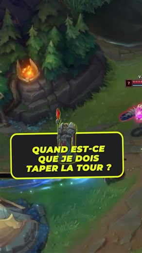 Stratégies pour détruire une tour sur LoL