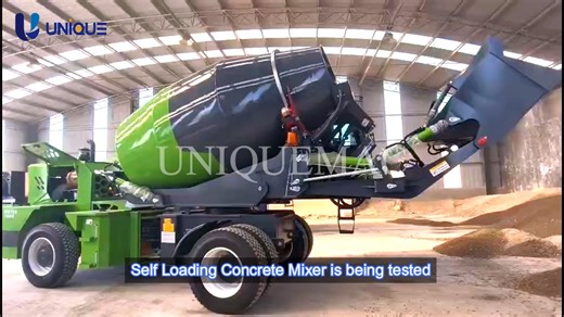 Latest 4m3 self-loading concrete mixer trucks ✨ ✅ One machine combines loading, mixing, transporting & discharging ✅ Save labor cost and working time ✅ Durable design, reliable engine, easy maintenance ✅ What's your ideal capacity? We have models from 1.2 m³ to 6.5 m³. 📩 Contact us: Website: https://www.uniquemacglobal.com/products/self-loading-concrete-mixer/ Email: sales@unique-cons.com WhatsApp 86 19838112430 / 86 13384035767 for more info 🌺 #concretemachinery #selfloadingconcretemixer #SEL