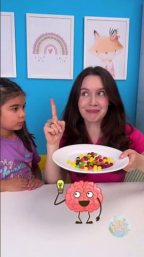 🌈 Colorful Candy Chemistry: A Sweet Science Experiment! #shorts #funlearning