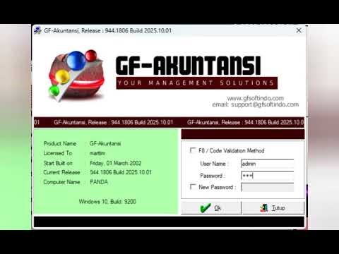 LANGKAH-LANGKAH PENGGUNAAN GF AKUNTANSI (KOMPUTER AKUNTANSI)