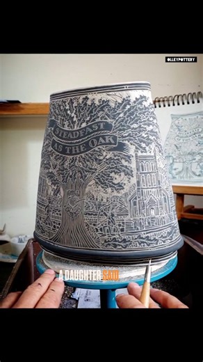 What are your early memories of your family? Looking back... What makes you laugh? What makes you proud? What makes you sad? How will we be judged by those around us? #sgraffitopottery #lifelessons #commissionedceramics | Olley Pottery