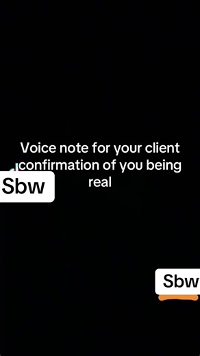 Voice Note Confirmation for Client Trust