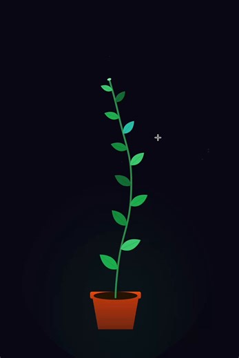 DeepSeek V4-pro is pretty good.Prompt: Build a single-file HTML/CSS/JS (no libs) demo that uses SVG to simulate a plant growing: stem extends, leaves sprout + unfurl with springy/windy “physics”, then seamlessly loops forever.