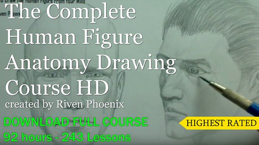The Big Art Course: Figure Drawing with Riven Phoenix