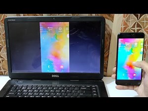 How to Control Mobile Screen on Laptop