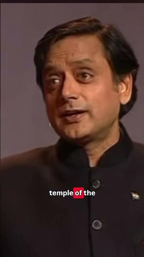 Dr Shashi Tharoor on Political Pluralism in India