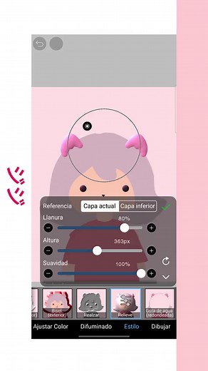 Cómo crear un efecto 3D en Ibis Paint X