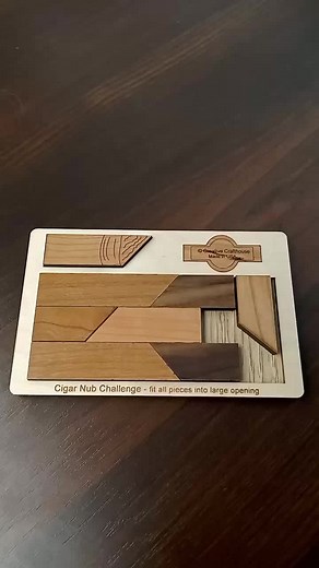 Solving the Diagonal Cigar Puzzle Challenge