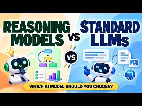 Reasoning Models vs Standard LLMs | Which AI Model Should You Choose? | Uplatz