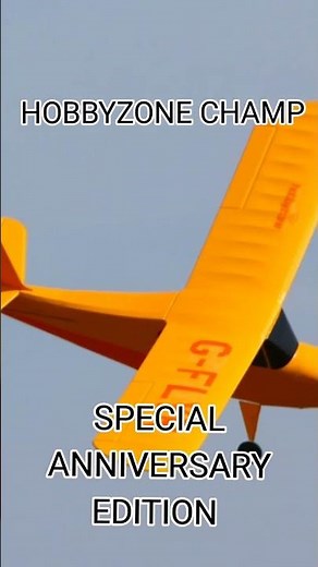 NEW RELEASE HobbyZone Champ Special ANNIVERSARY Edition RTF /BNF With SAFE #HobbyZoneChamp