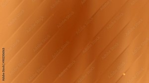 Orange background with diagonal lines and gradient. 4K Seamless looping
