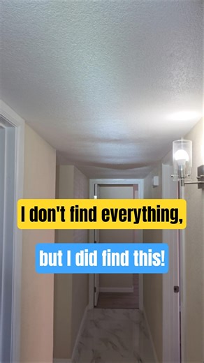 Water Damaged Ceiling Hides in Low Light Area