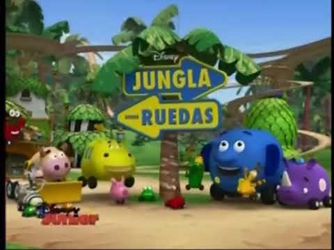 Intro de Jungla Sobre Ruedas en Disney Junior (MiTV) (27/05/2025)