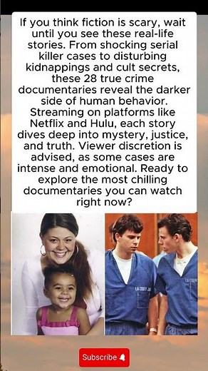 28 Scariest True Crime Documentaries You Must Watch Right Now 😱