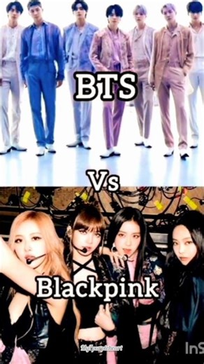 BTS 💜 [] VS [] Blackpink 🖤💓 #bts #btsmembers #btsarmy #blackpink #blink #trending #viral #shorts