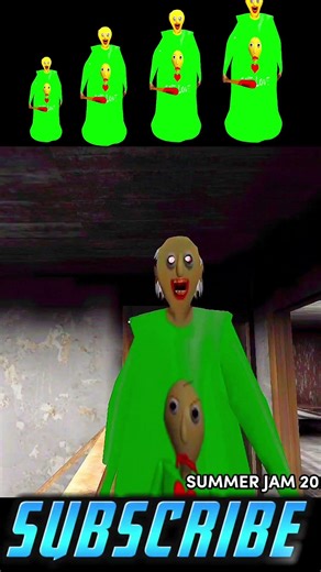 Baldi granny small to large ☠️😰 | granny Grandpa Funny Trolling 😂🤣 | #short