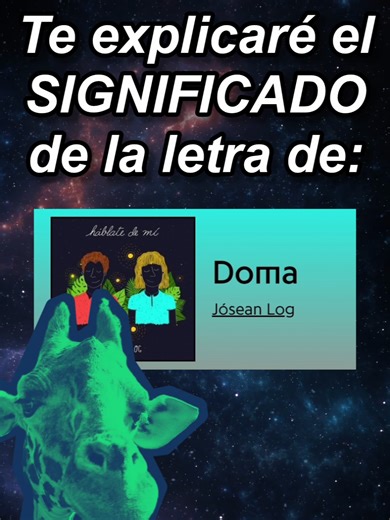 El significado de Doma en la música de Joséan Log