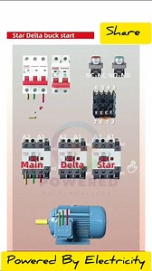 Star Delta Starter for the starting of a 3 phase induction motor #connection #diagram#shorts #viral #converter #shorts #viral #tending #electrician #electrical #electronics #electricity #electricalengineering #electricalwork #reelfb #electricalservices #everyone #reelschallenge #electronicmusic #videos #fbreels23 #fbreels24 #fbreelsvideo #short #poweredbyelectricity | 𝘗𝘰𝘸𝘦𝘳𝘦𝘥 𝘉𝘺 𝘌𝘭𝘦𝘤𝘵𝘳𝘪𝘤𝘪𝘵𝘺