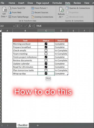 Stop Using Excel Wrong! Add ✔️❌ Check Marks the Right Way