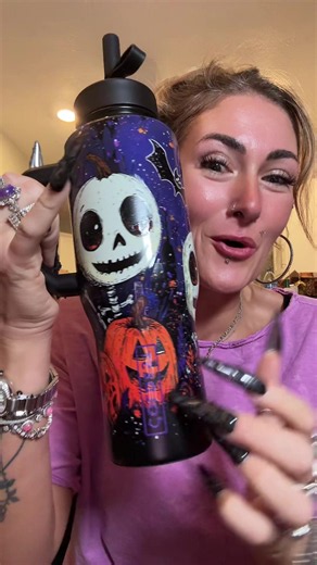 Halloween Edition 36oz Insulated Tumbler — Keeps Drinks Cold All Day