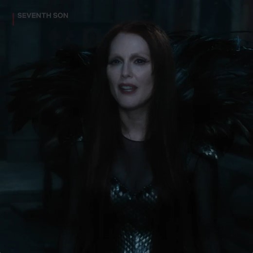 Julianne Moore is terrifying as the queen witch Mother Malkin in SEVENTH SON, now playing on Netflix UK/IE. | Netflix