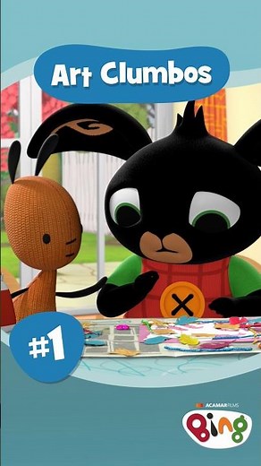 Best of Bing: Art Clumbos #Shorts | Bing Shorts