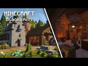 How to build a Medieval Blacksmith | Step-by-Step Tutorial | Minecraft | Easy