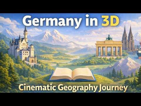 Germany in 3D | Cinematic Geography Journey Through Castles, Forests and Cities