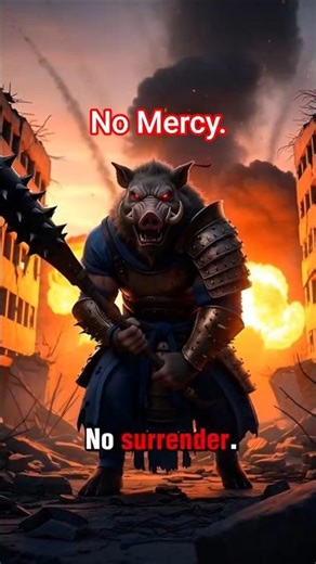 No Mercy.. No surrender. Only strength remains. ⚔️ #aishorts #aimotivation