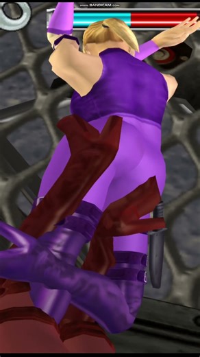 Tekken tag Nina figure four leg lock reversal #tekkentag #ninawilliams