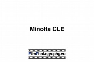 Minolta CLE - What film and battery do you need?