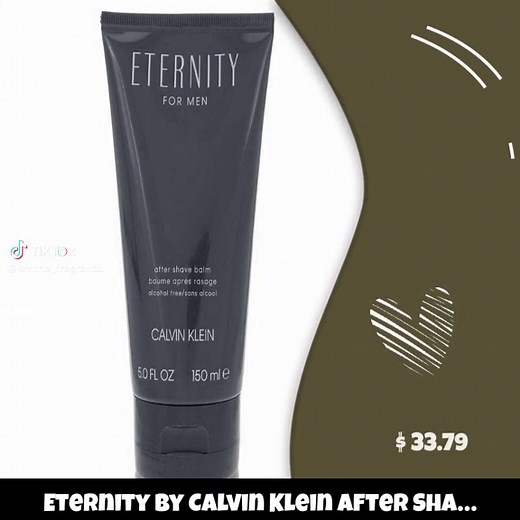 Unlock the secret to smooth, rejuvenated skin with Eternity by Calvin Klein After Shave Balm! 🌟 This luxurious balm soothes and hydrates your skin post-shave, leaving you feeling refreshed and confident. ✨ Why settle for ordinary, when you can elevate your grooming routine? At just $33.79, treat yourself to a blend of exquisite fragrance and nurturing ingredients that keep irritation at bay. 🧴✨ Perfect for daily use or special occasions, this balm is your new skincare essential! Are you ready